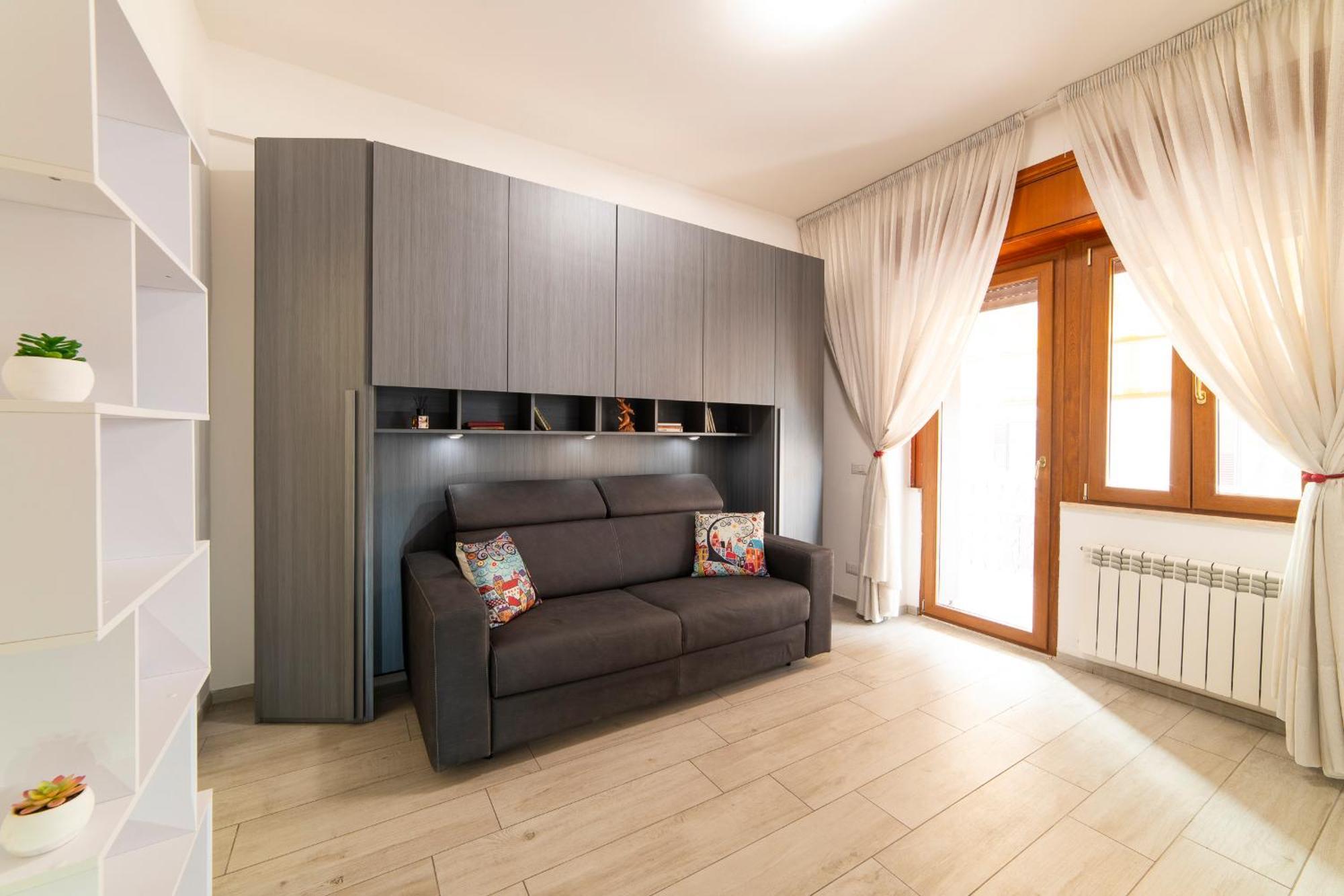 Smart Home - Trilocale Con Parcheggio Privato Řím Exteriér fotografie